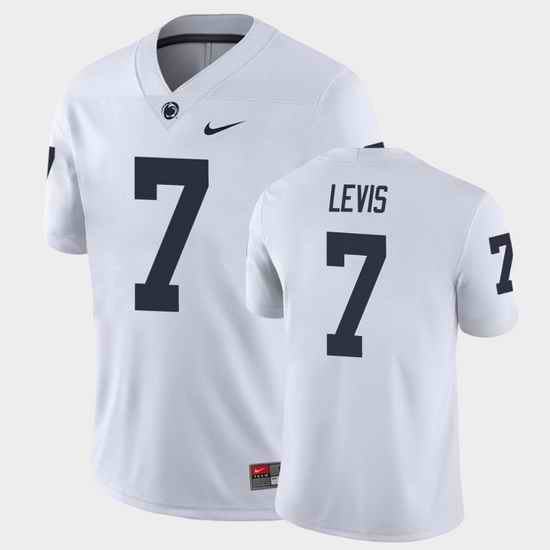 Men Penn State Nittany Lions Will Levis College Football White Game Jersey
